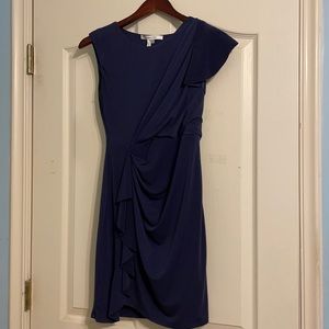 Navy blue work dress